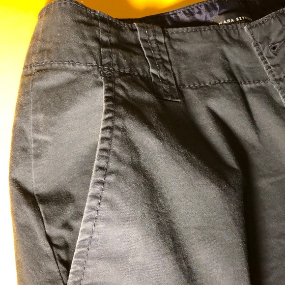 BANANA REPUBLIC MARTIN crop pants w/two pockets - Picture 6 of 8